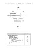 Apparatus and method for processing data broadcast signal diagram and image