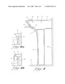 Pedestal sink towel holder, and towel holding method diagram and image