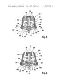 WIPER LEVER WITH A DRIVEN WIPER ARM AND A WIPER BLADE diagram and image