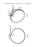 Elastomeric Releasable Cable Tie diagram and image