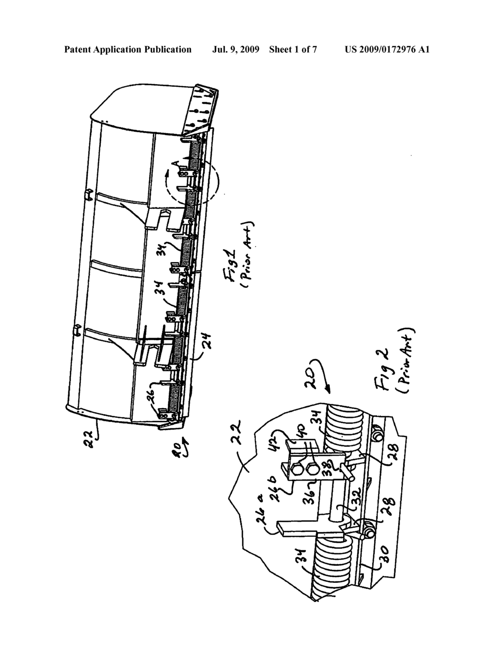 SNOW PLOW ASSEMBLY WITH RESILIENT SNOW PLOW BLADE MOUNTING STRUCTURE - diagram, schematic, and image 02