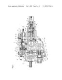 Hydrostatic Transaxle diagram and image