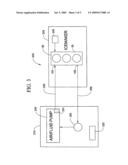 Refrigerator with an automatic compact fluid operated icemaker diagram and image