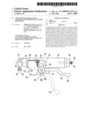 Adjustable steering column assembly with compressive locking mechanism diagram and image