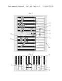 KIT AND METHOD FOR LEARNING TO PLAY AN INSTRUMENT diagram and image