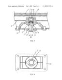 Telescopic Table Board Positioned With Resilient Pin diagram and image