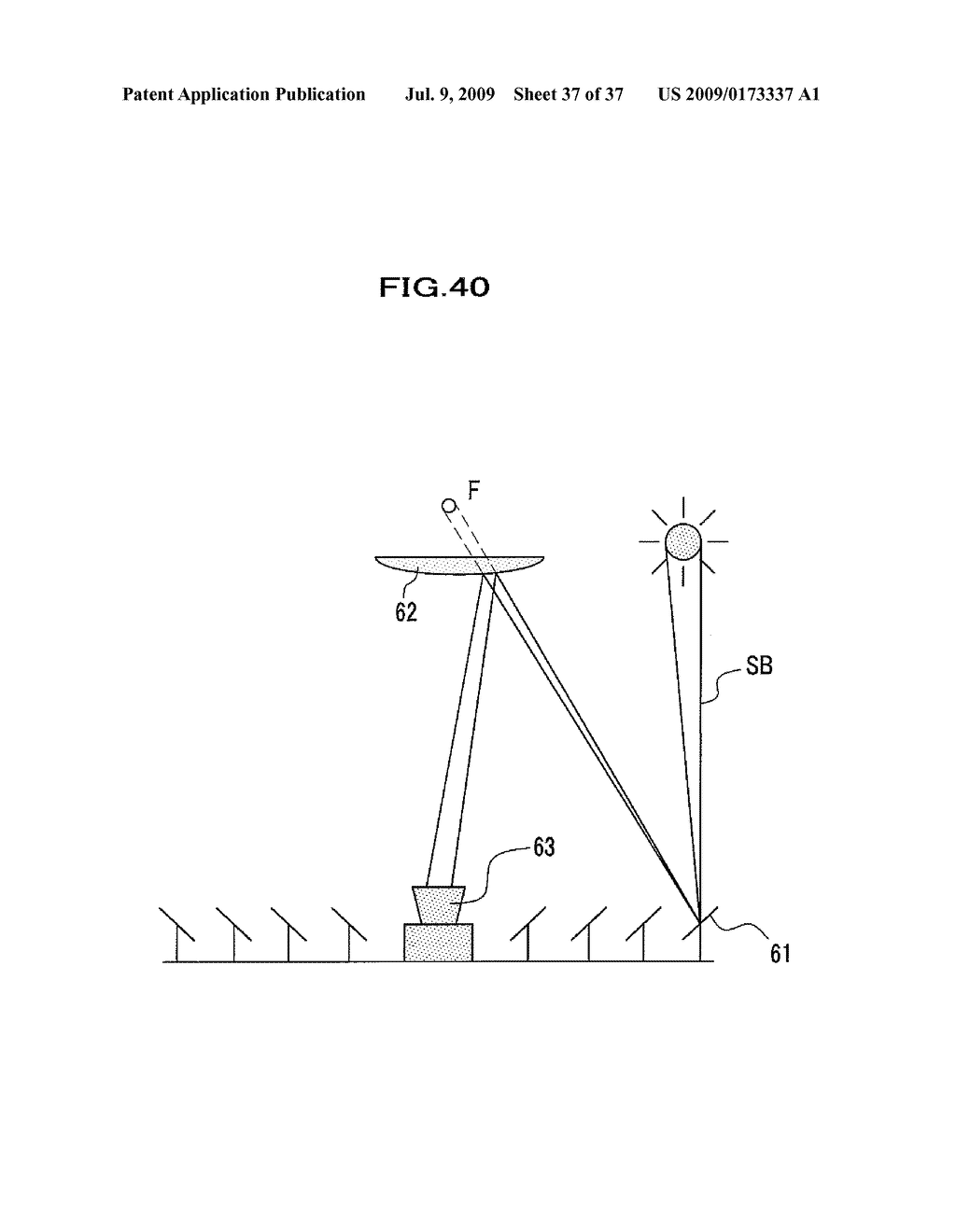 Solar Heat Collector, Sunlight Collecting Reflector, Sunlight Collecting System and Solar Energy Utilization System - diagram, schematic, and image 38