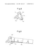 Nasal Respiratory Mask System and Connection/Disconnection Means Used Therein diagram and image