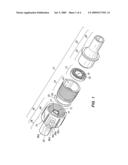 Adjustable pressure relief valve diagram and image