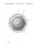 Sanitary component, namely jet regulator or jet former for flowing, fluid media, method of producing such a sanitary component and use of a sanitary component diagram and image