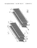 Heat exchanger fin diagram and image