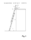SECURITY AND STABILITY BRACKET FOR LADDERS diagram and image