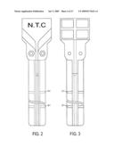 SET OF PARTS FOR POSITIONING ELECTRODES IN CELLS FOR THE ELECTRODEPOSITING OF METALS diagram and image