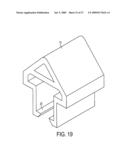 SET OF PARTS FOR POSITIONING ELECTRODES IN CELLS FOR THE ELECTRODEPOSITING OF METALS diagram and image