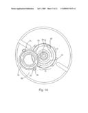 Water Filter Cartridge System Having a Combined Blending Valve System in the Candle and Adjusting Device in the Head diagram and image