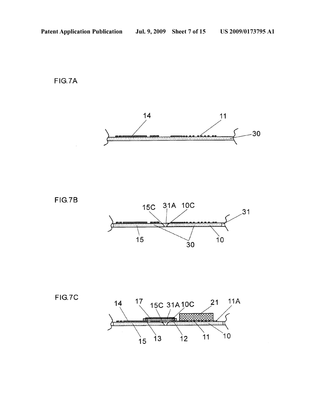 CARD TYPE INFORMATION DEVICE AND METHOD FOR MANUFACTURING SAME - diagram, schematic, and image 08