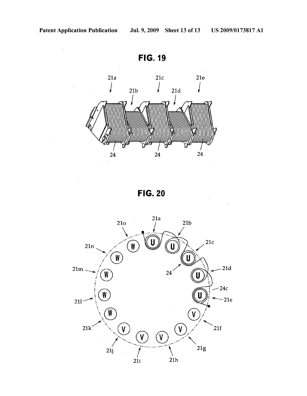 Method for manufacturing an axial air-gap electronic motor - diagram, schematic, and image 14