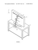 STABILITY SUPPORT TV ANTI-TIP DEVICE diagram and image