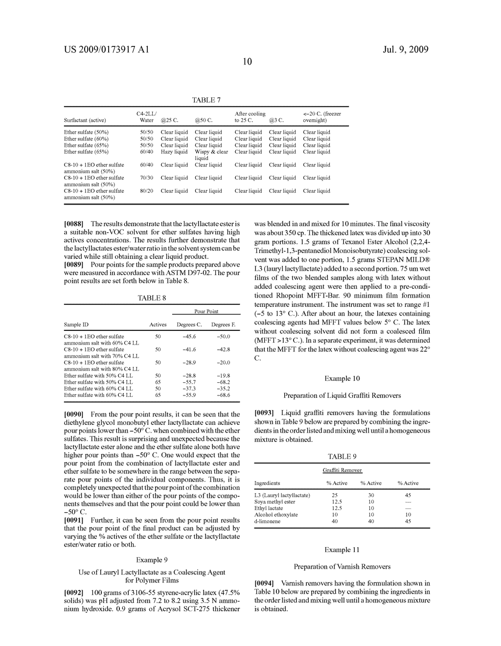 Alkyl Lactyllactate Solvent Compositions - diagram, schematic, and image 13