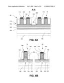 STRUCTURES FOR AND METHOD OF SILICIDE FORMATION ON MEMORY ARRAY AND PERIPHERAL LOGIC DEVICES diagram and image