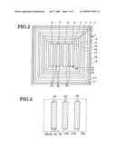 TRENCH SEMICONDUCTOR DEVICE OF IMPROVED VOLTAGE STRENGTH, AND METHOD OF FABRICATION diagram and image