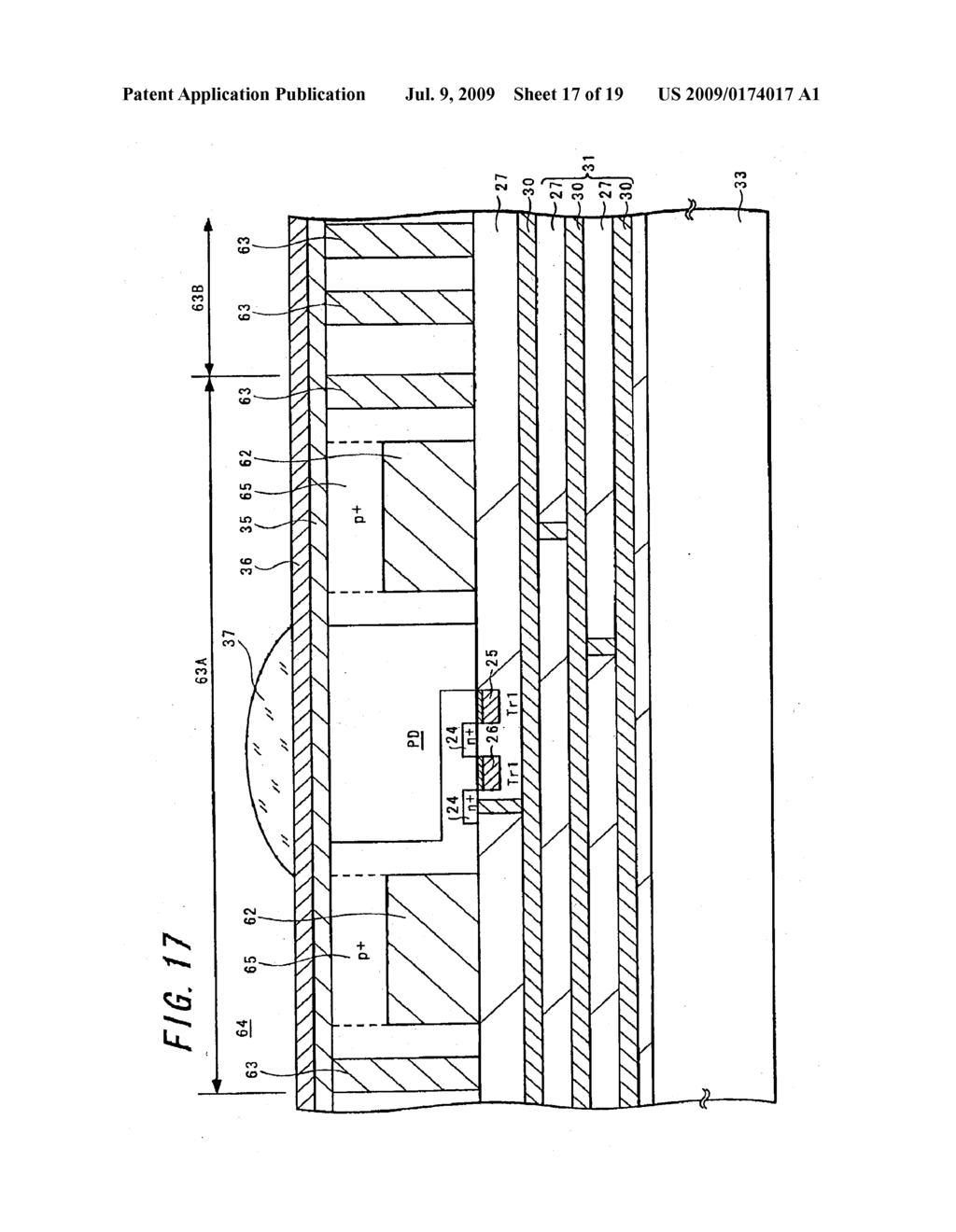 SOLID-STATE IMAGE SENSOR AND METHOD FOR MANUFACTURING THEREOF AS WELL AS SEMICONDUCTOR DEVICE AND METHOD FOR MANUFACTURING THEREOF - diagram, schematic, and image 18