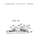 Semiconductor device, circuit board, and electronic instrument diagram and image