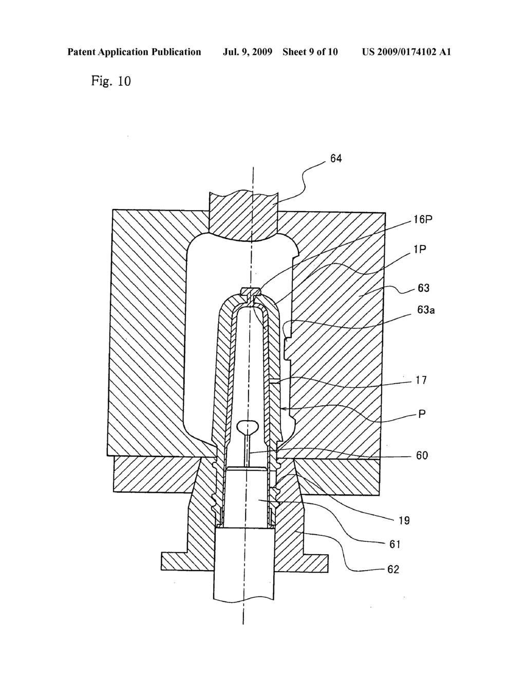 Production method for a delaminatable laminated bottle - diagram, schematic, and image 10