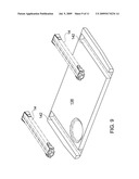 EXPANSION AND RETRACTION MECHANISMS FOR MOVEABLE TRAY TABLES diagram and image