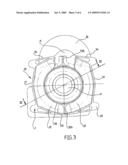 DEFLECTOR FOR AN ELECTROMAGNETIC RETARDER AND ELECTROMAGNETIC RETARDER INCLUDING ONE SUCH DEFLECTOR diagram and image