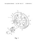 GENERATING APPARATUS USING MAGNETIC INDUCTION TO GENERATE ELECTRICAL ENERGY TO PROVIDE ILLUMINATING FUNCTION diagram and image