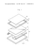 FLUORESCENT MIXTURE FOR FLUORESCENT LAMP, FLUORESCENT LAMP, BACKLIGHT ASSEMBLY HAVING THE SAME AND DISPLAY DEVICE HAVING THE SAME diagram and image