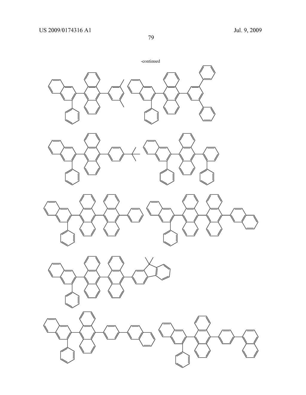 Novel red electroluminescent compounds and organi electroluminescent device using the same - diagram, schematic, and image 81