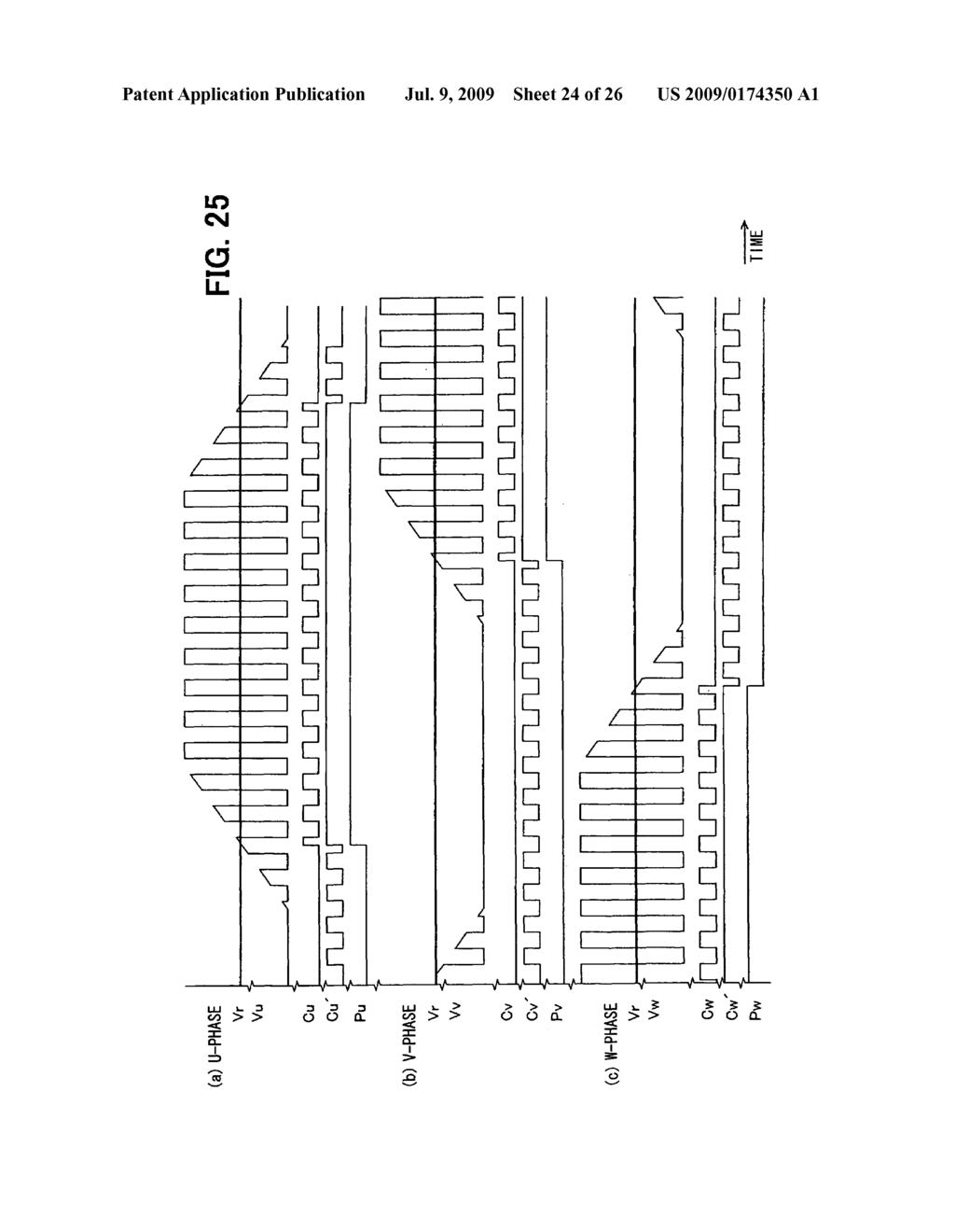 Control system for multiphase electric rotating machine - diagram, schematic, and image 25