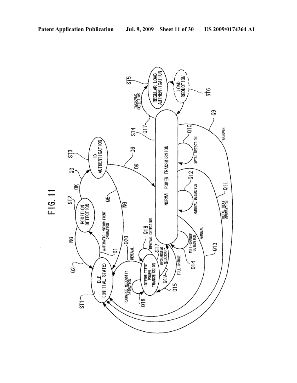 POWER TRANSMISSION CONTROL DEVICE, POWER TRANSMITTING DEVICE, NON-CONTACT POWER TRANSMITTING SYSTEM, AND ELECTRONIC INSTRUMENT - diagram, schematic, and image 12