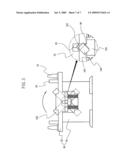 Apparatus for testing semiconductor device package and multilevel pusher thereof diagram and image