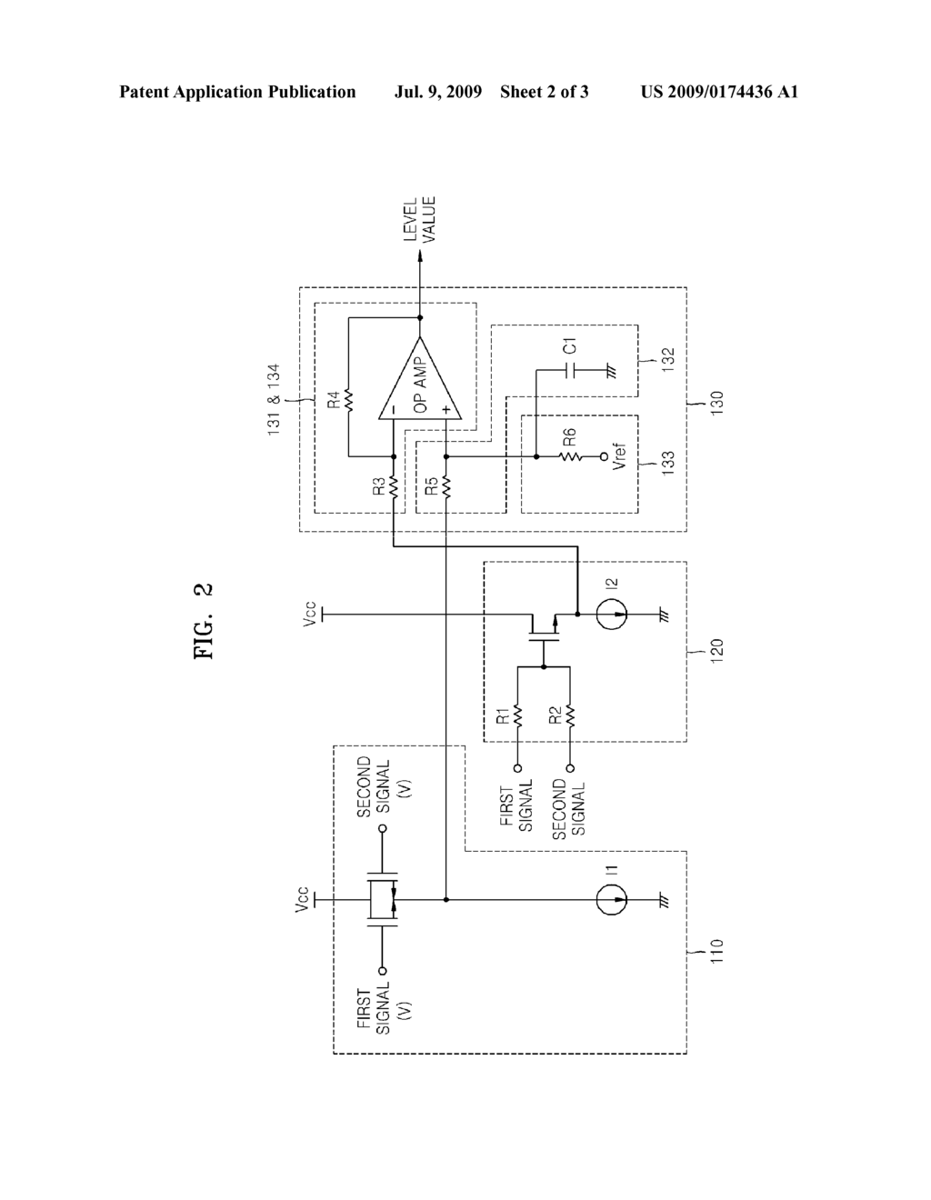 INPUT SIGNAL LEVEL DETECTION APPARATUS AND METHOD - diagram, schematic, and image 03