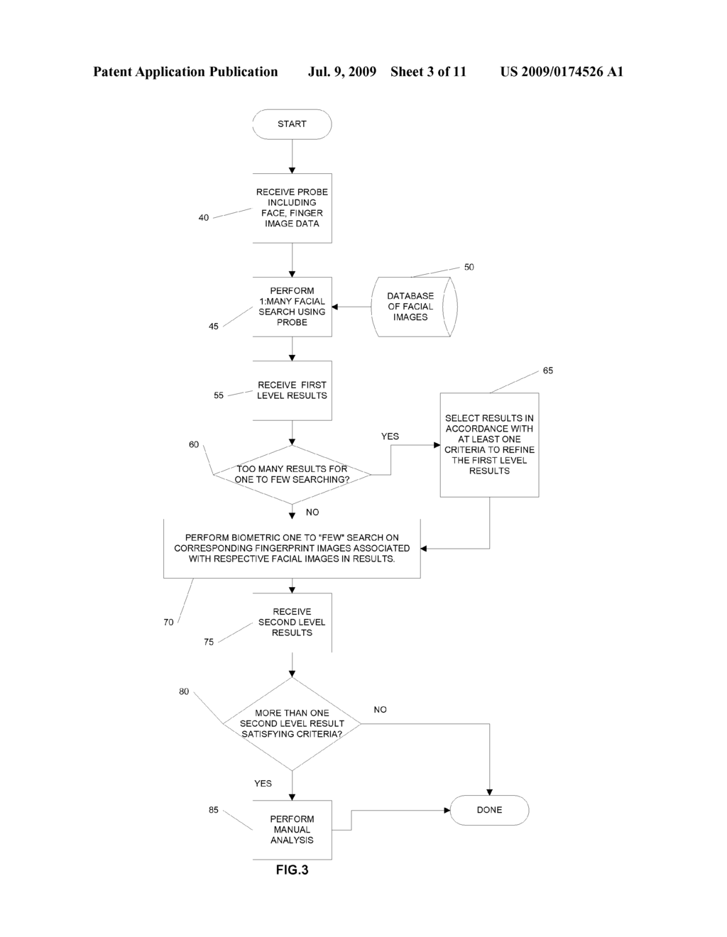 Systems and Methods for Recognition of Individuals Using Multiple Biometric Searches - diagram, schematic, and image 04