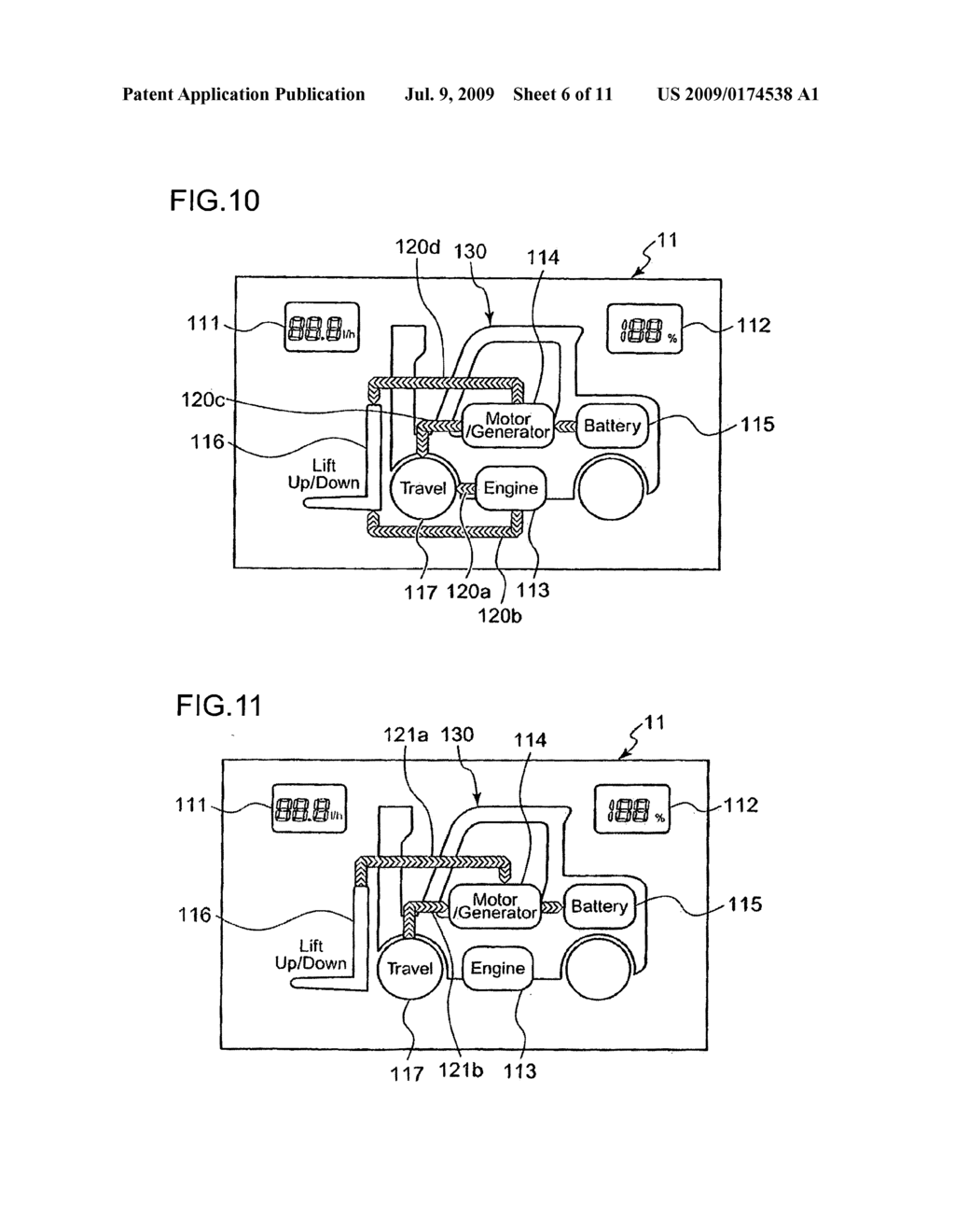 Display Device of Cargo Handling Vehicle and Hybrid Cargo Handling Vehicle Equipped With the Display Device - diagram, schematic, and image 07