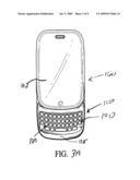 KEYPAD HOUSING CONFIGURATION FOR A MOBILE COMPUTING DEVICE diagram and image