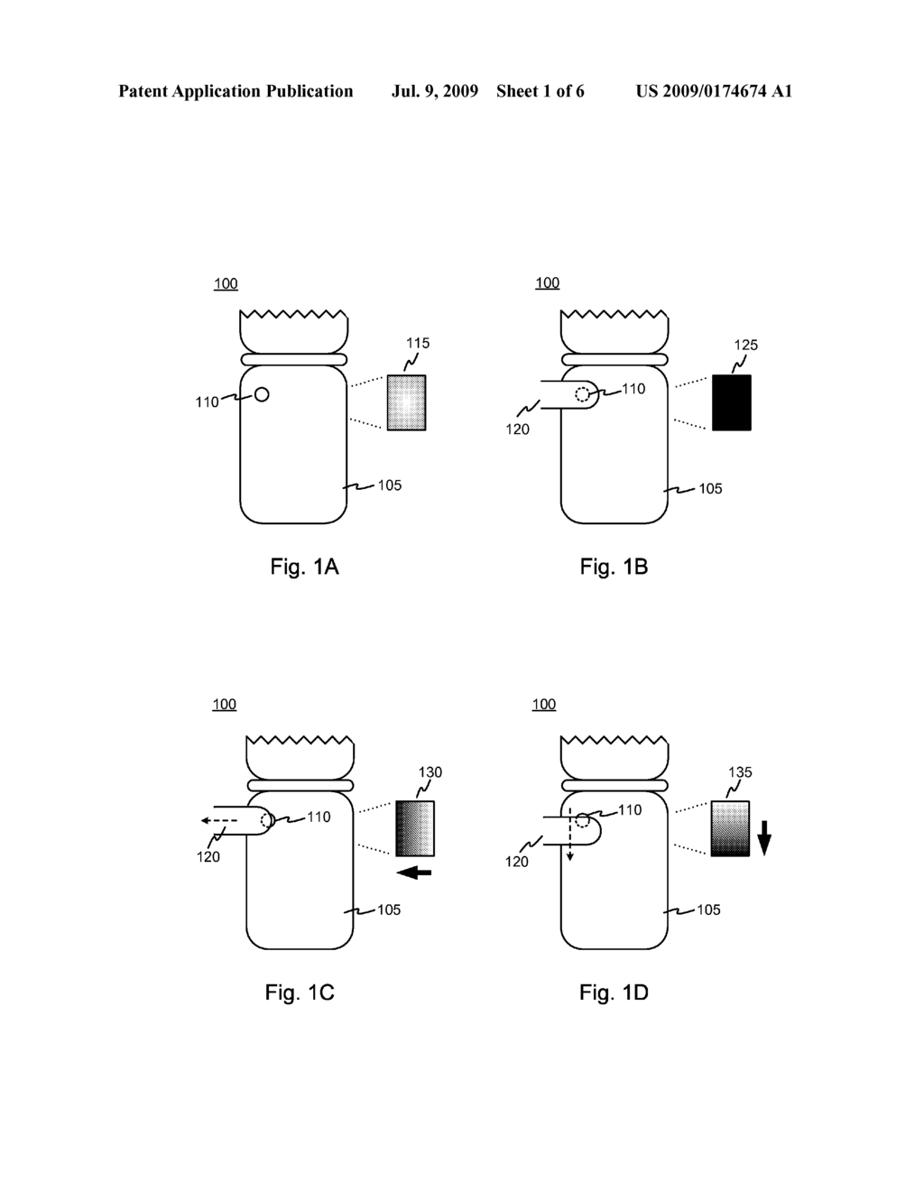 APPARATUS AND METHODS FOR A TOUCH USER INTERFACE USING AN IMAGE SENSOR - diagram, schematic, and image 02