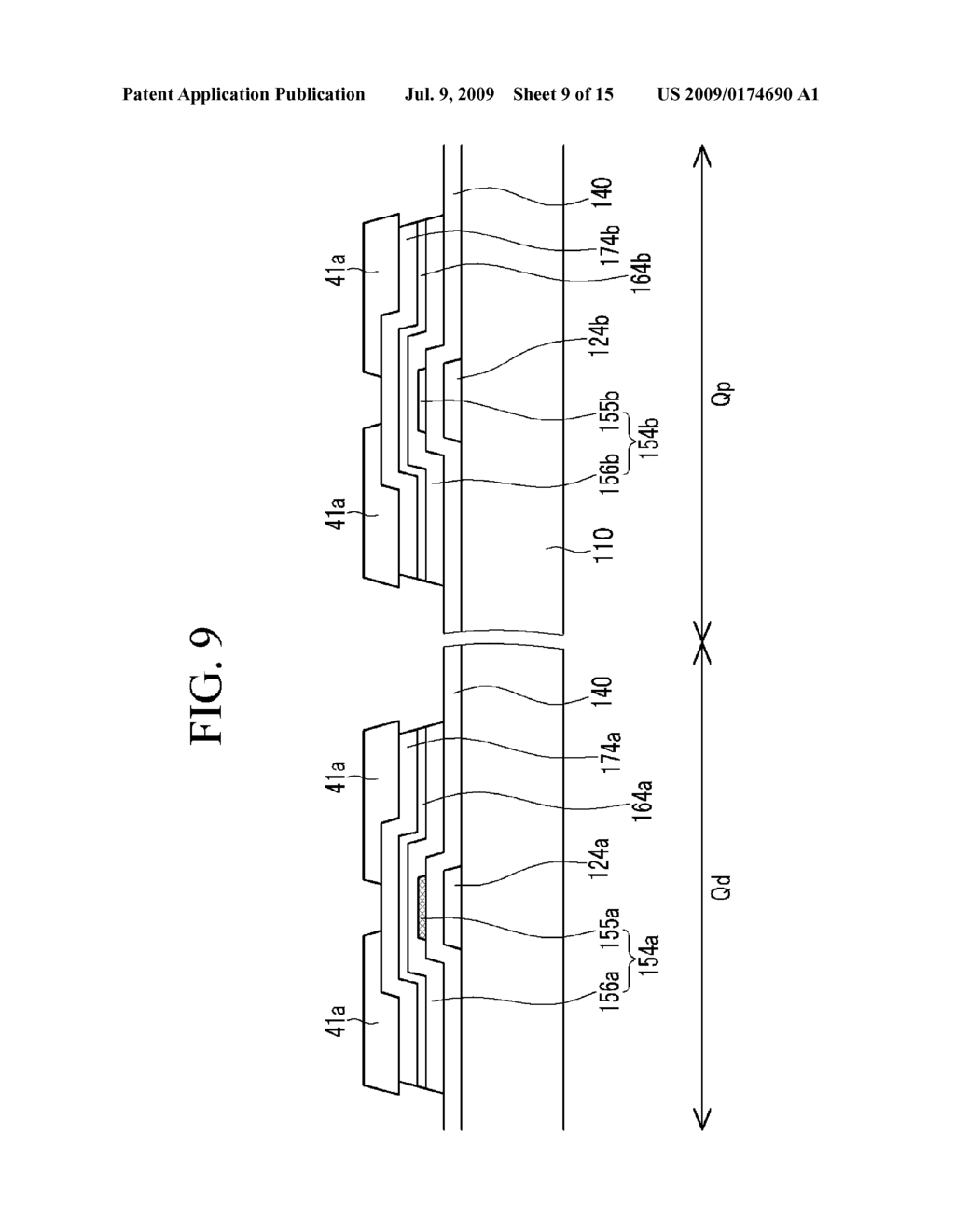 THIN FILM TRANSISTOR, DISPLAY DEVICE INCLUDING THE SAME, AND METHOD FOR MANUFACTURING THE SAME - diagram, schematic, and image 10