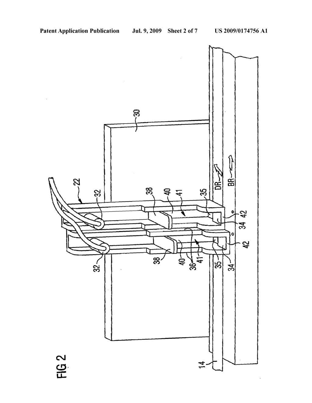 Marking Device, Cigarette Rod Making Machine and Marking Method - diagram, schematic, and image 03