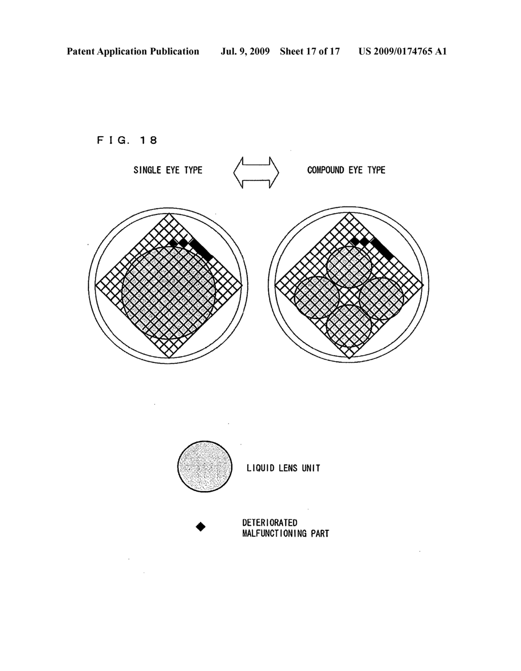 CAMERA DEVICE, LIQUID LENS, AND IMAGE PICKUP METHOD - diagram, schematic, and image 18