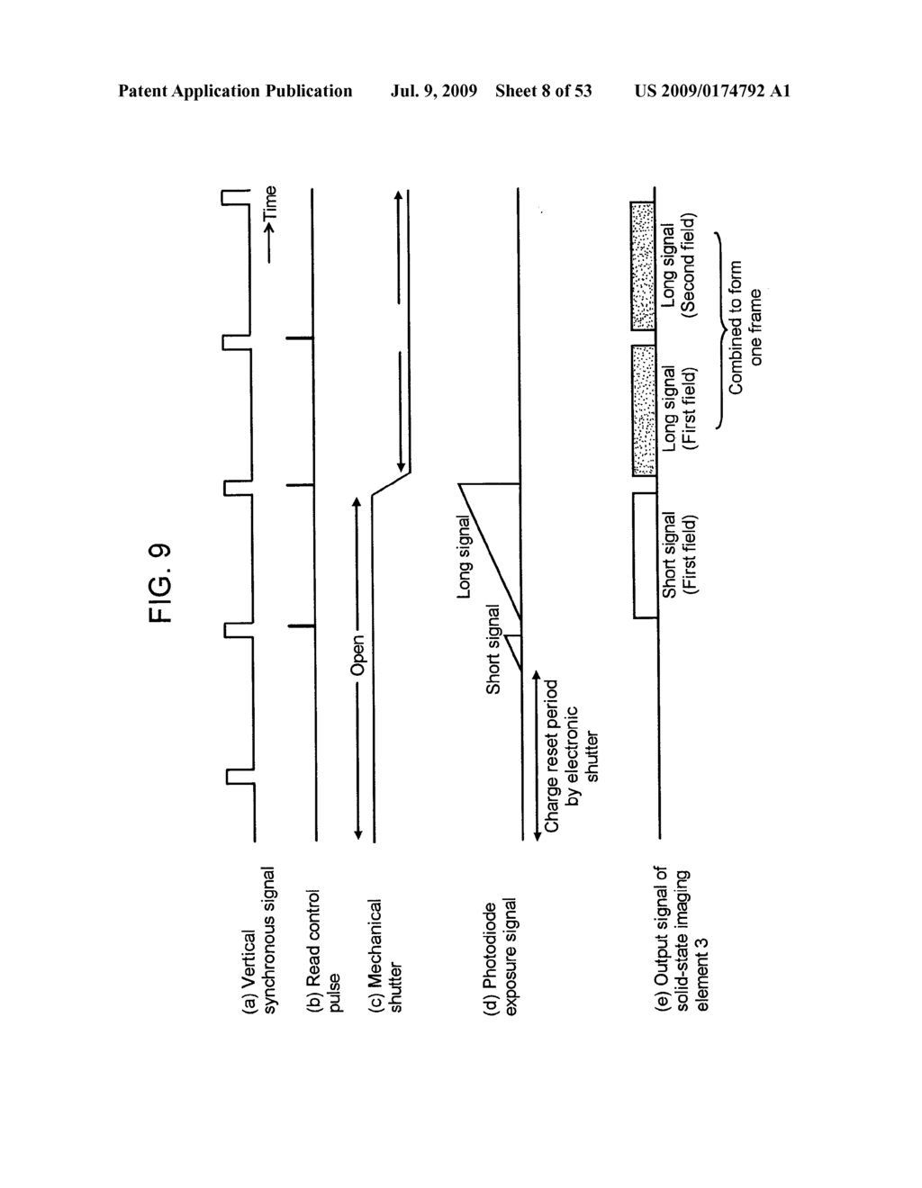 SOLID-STATE IMAGING DEVICE FOR ENLARGEMENT OF DYNAMIC RANGE - diagram, schematic, and image 09