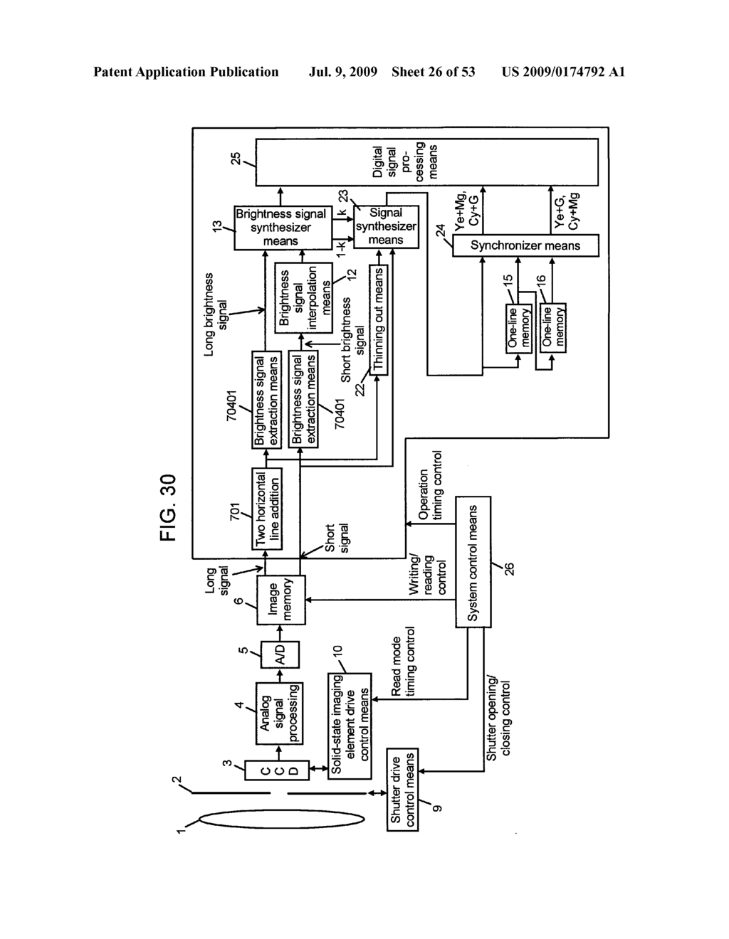 SOLID-STATE IMAGING DEVICE FOR ENLARGEMENT OF DYNAMIC RANGE - diagram, schematic, and image 27