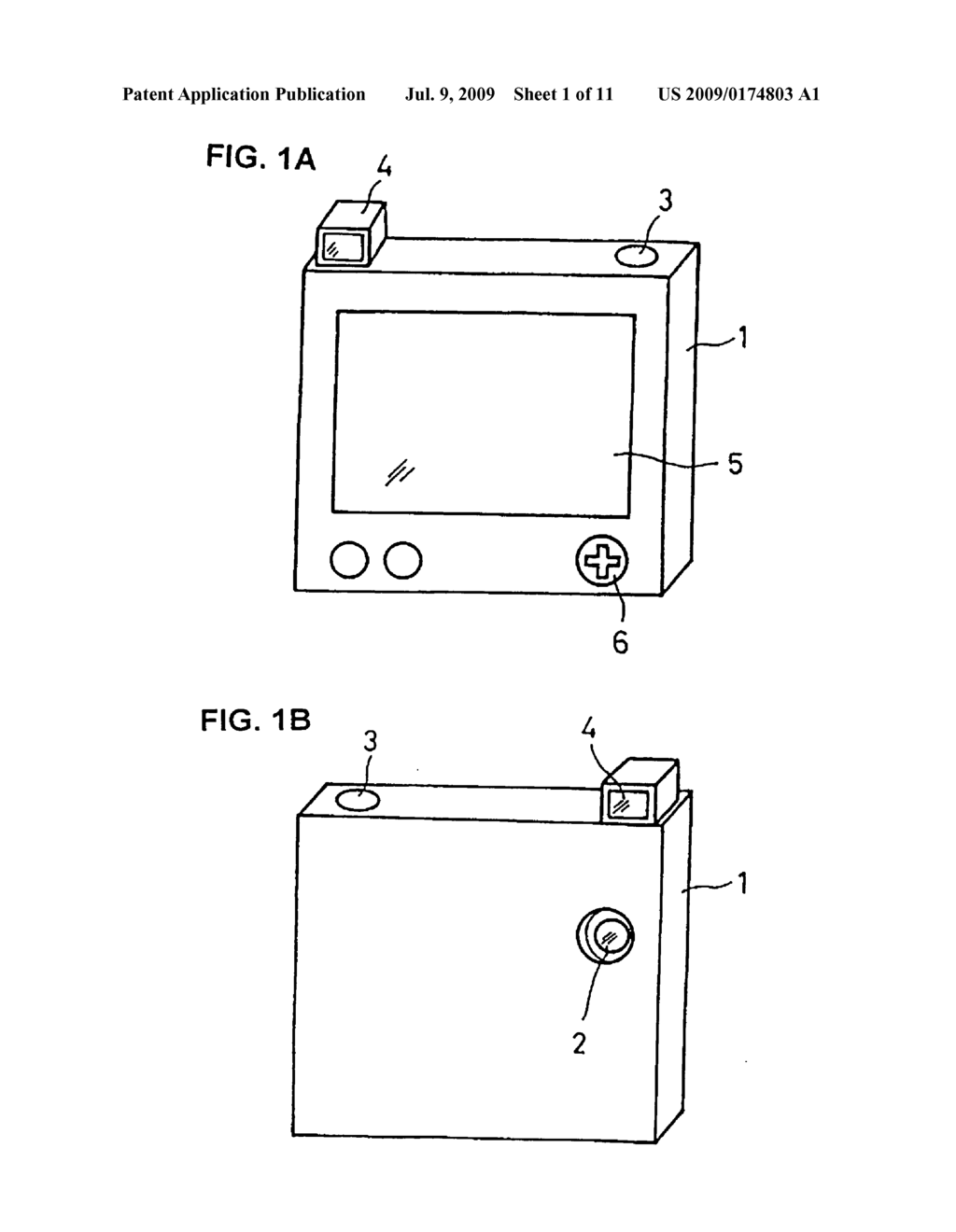 Portable information terminal equipped with camera - diagram, schematic, and image 02