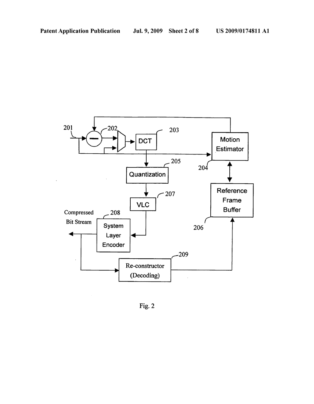 Method and apparatus of bayer pattern direct video compression - diagram, schematic, and image 03