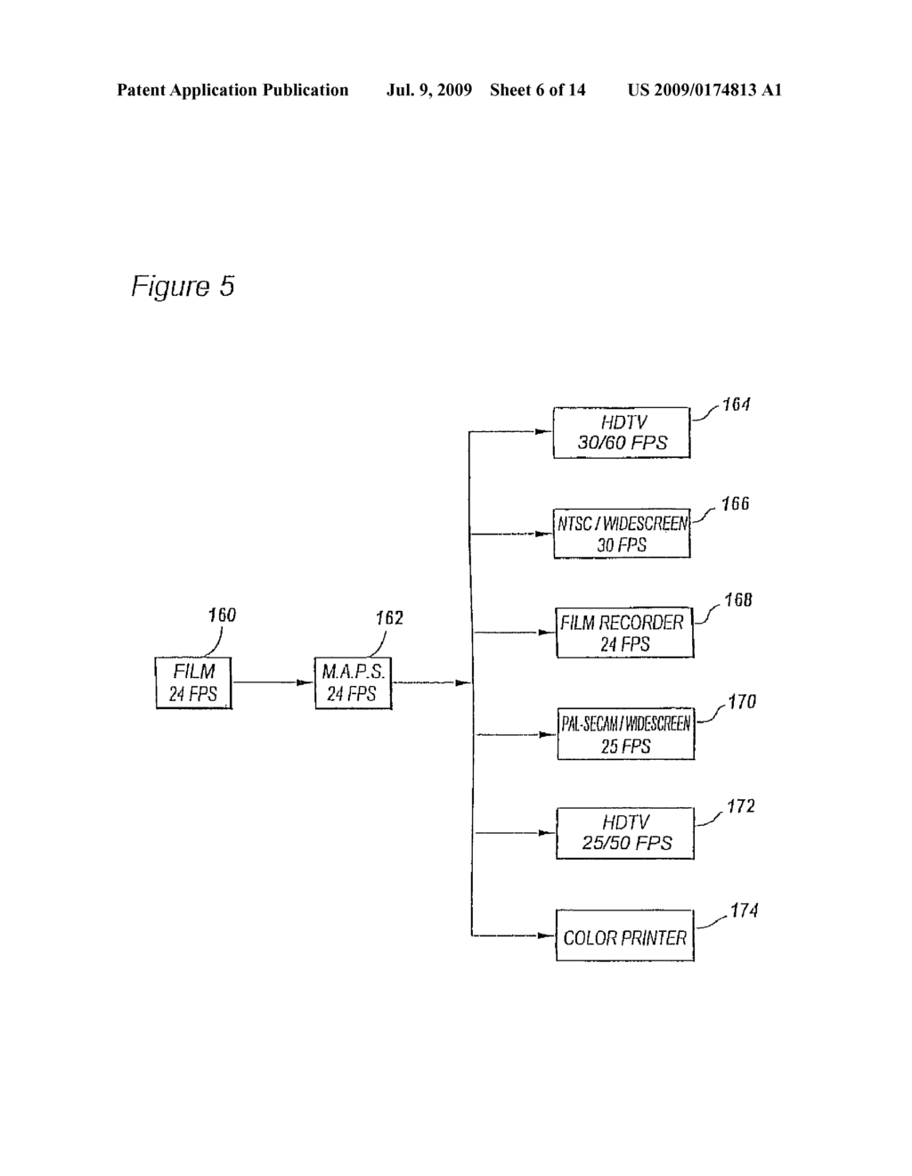 WIDE-BAND MULTI-FORMAT AUDIO/VIDEO PRODUCTION SYSTEM WITH FRAME-RATE CONVERSION - diagram, schematic, and image 07