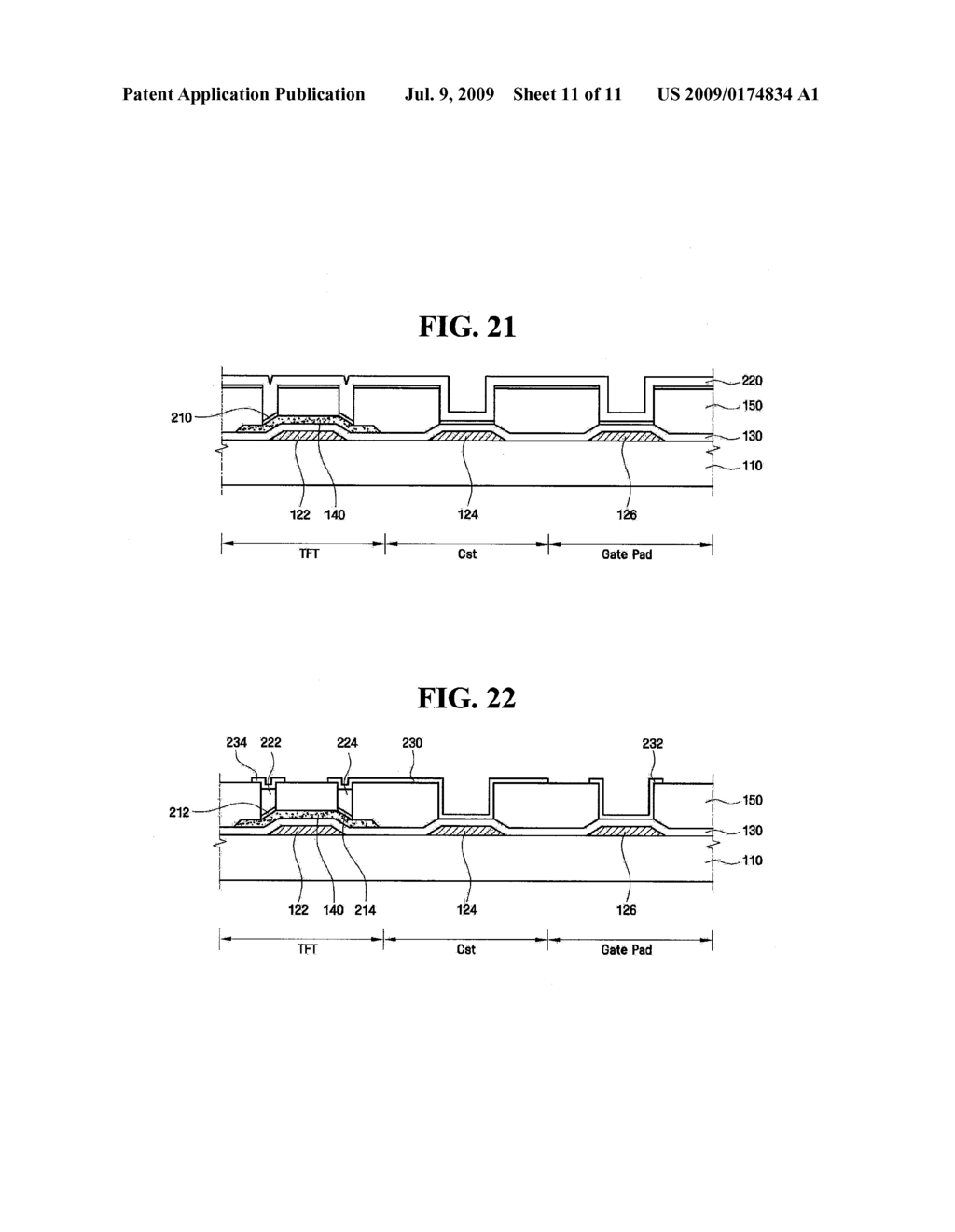 LIQUID CRYSTAL DISPLAY AND METHOD OF FABRICATING THE SAME - diagram, schematic, and image 12